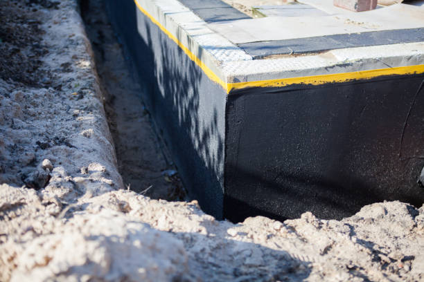 Professional Emergency Waterproofing technician working in Wren, OH